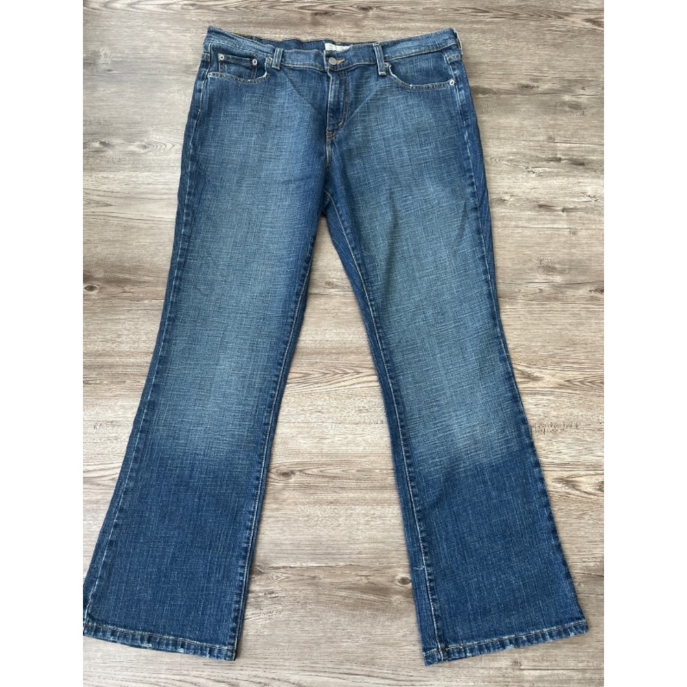 Levis 515 Bootcut Jeans Womens 16 Mid Rise Full Length